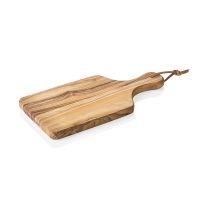 Serving Board With Handle, 24 × 11 cm, Olive wood,...
