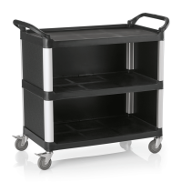 Servierwagen, 103 × 50 cm, Aluminium