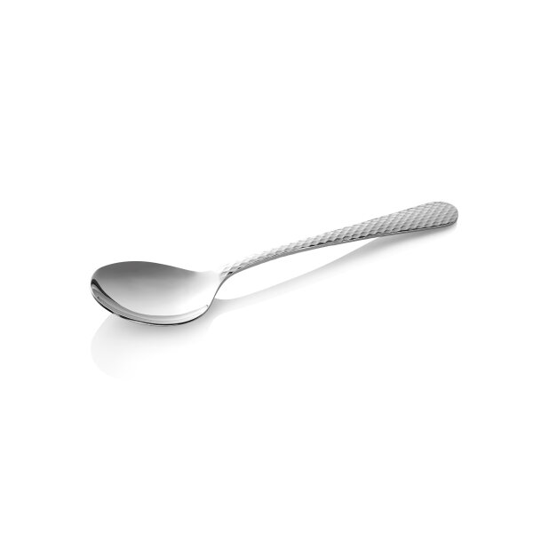 Soup Spoon Set, 18 cm, Set of 12, Chrome nickel steel 18/10, Celeste