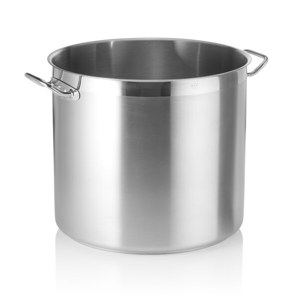 Stock Pot, 155 L, Chrome nickel steel 18/10, Cookware 21