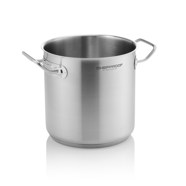 Stock Pot, 36 L, Chrome nickel steel 18/10