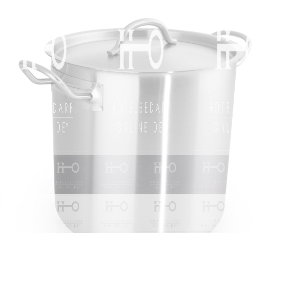 Stock Pot With Lid, 13 L, Chrome nickel steel, Cookware 53