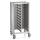 Tray Trolley Double GN 1/1, Aluminium, Mensa