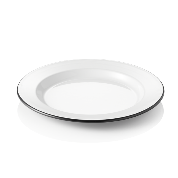 Teller, Ø 24 cm, Emaille