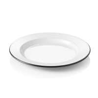 Plate, Ø 24 cm, Enamel