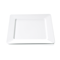 Plate Set, 28 × 28 cm, Set of 12, Melamine