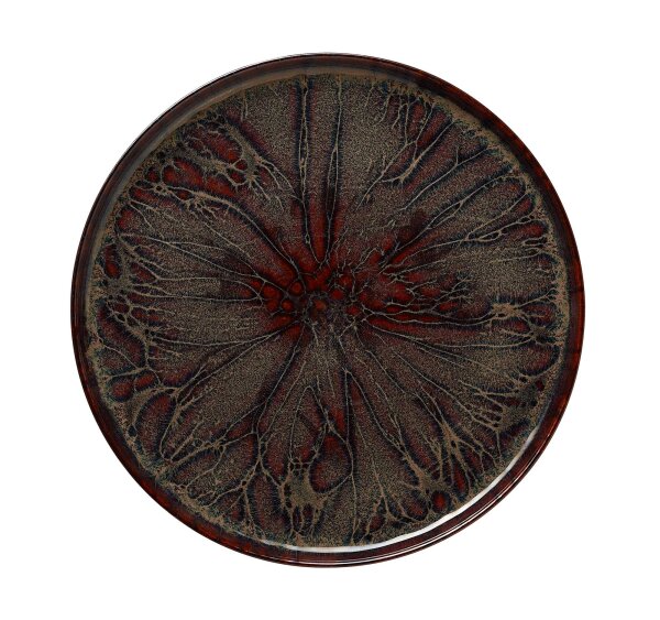 Plate Set, Ø 33 cm, Set of 4, Stoneware, One Amazonas