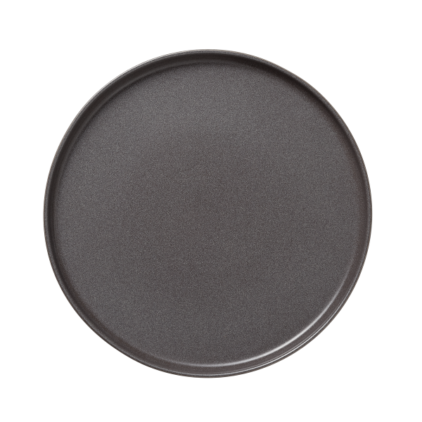 Plate Set, Ø 33 cm, Set of 4, Stoneware, One Stone Grey