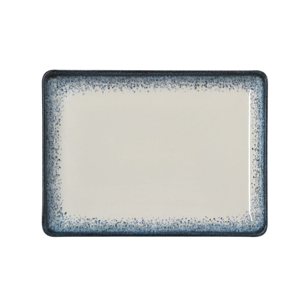 Teller Set, 23 × 17 cm, 6er-Set, Porzellan, Vida Marina