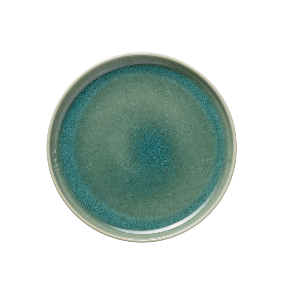 Plate Set, Ø 17.5 cm, Set of 6, Stoneware, One Myrtle Green