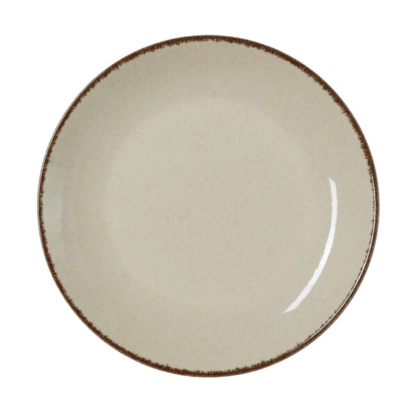 Plate Set, Ø 27 cm, Set of 6, Porcelain, Smilla Sand
