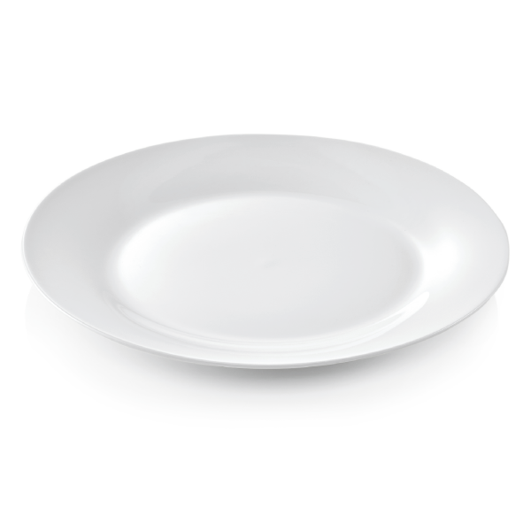 Plate Set, Ø 23 cm, Set of 12, Porcelain