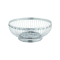 Tischkorb, Ø 21 cm, Chromnickelstahl