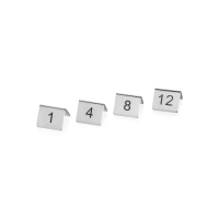 Set Of Table Number Signs Set, 5 × 5 × 5.5...