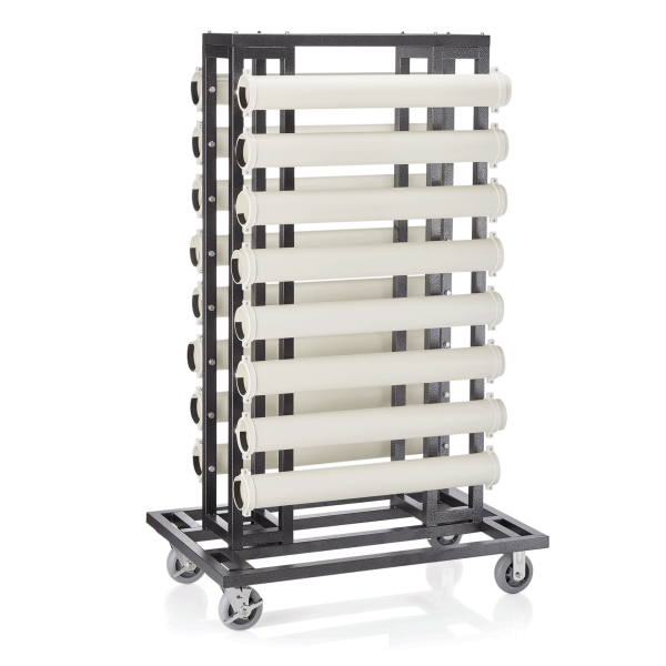 Transport Trolley, 120 × 80 cm, Steel