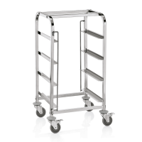 Transport Trolley For Dishwasher Baskets, 56 × 56 cm