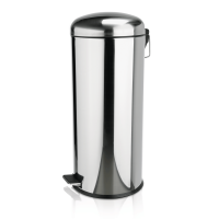 Pedal Bin, Ø 30 cm, Stainless steel