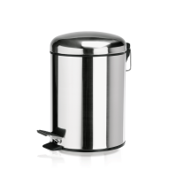 Pedal Bin, Ø 20 cm, Stainless steel