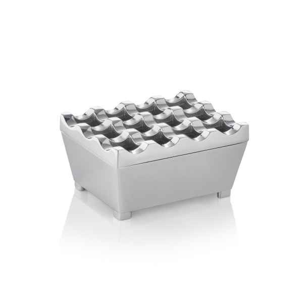 Windaschenbecher, 9,5 × 7,5 cm, Zinkguss