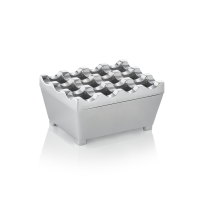 Windaschenbecher, 9,5 × 7,5 cm, Zinkguss