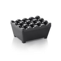 Windaschenbecher, 9,5 × 7,5 cm, Zinkguss