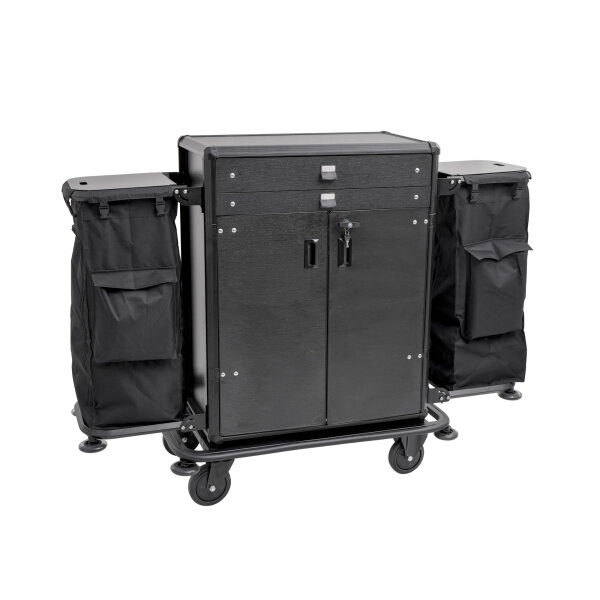 Room Service Trolley, 80 × 50 cm, Aluminium