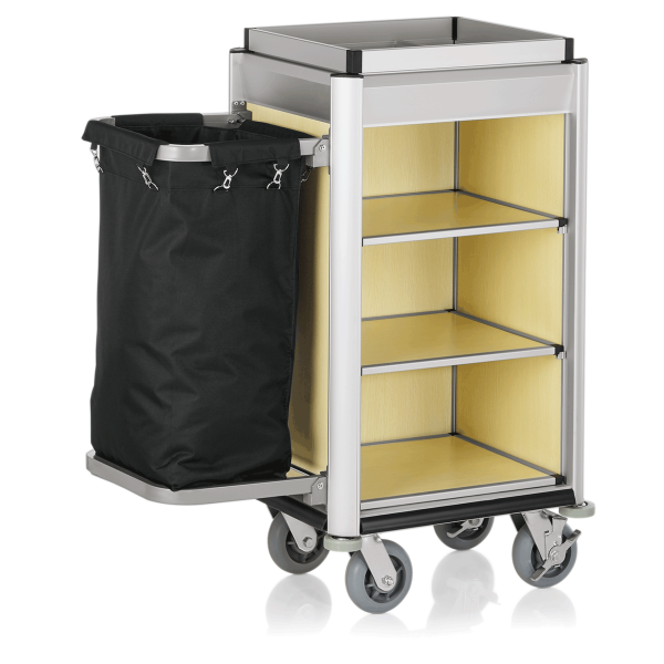Room Service Trolley, 95 × 55 cm, Aluminium, Isabella