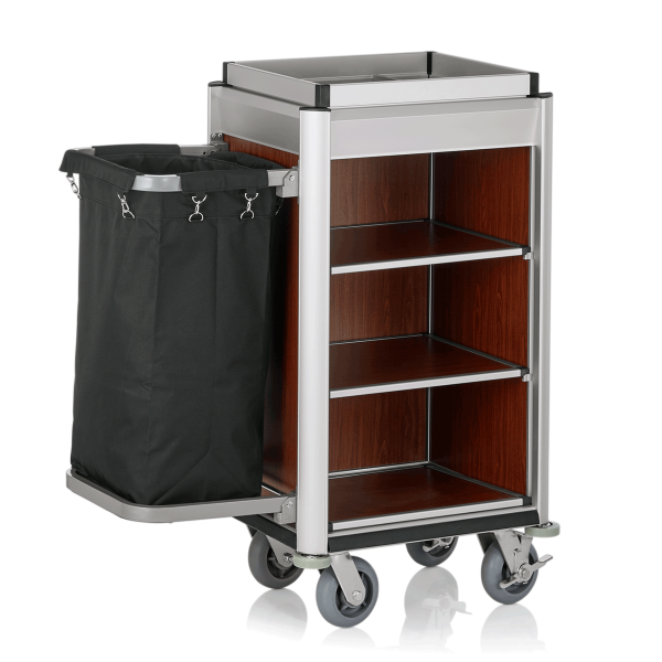 Room Service Trolley, 95 × 55 cm, Aluminium, Isabella
