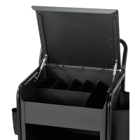 Zimmerservicewagen, 56 × 54 cm, Aluminium