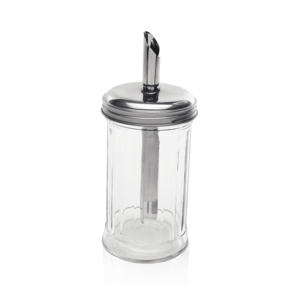 Sugar Dispenser Set, 300 ml, Set of 6, Glass