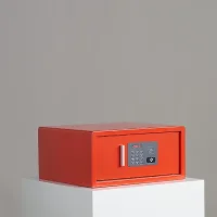 Zimmersafe für Laptop & Tablet – Rot RAL3020