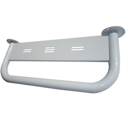 Grab bar, 500 mm, with shelf, without cover, white, Steel, Comaxit, Help