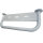 Grab bar, 500 mm, with shelf, without cover, white, Steel, Comaxit, Help