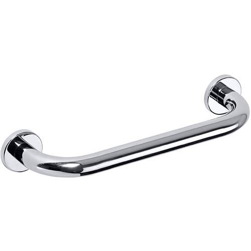 Grab bar, 340 mm, stainless steel, polished, Silver