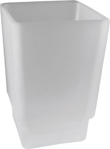 Spare glass for toothbrush holder