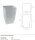 Spare glass for toothbrush holder