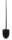 Spare toilet brush with handle for 102413012, 118413011, black, Plastic, Chrome