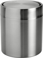 Stainless Steel Table Waste Bin 1.5L with swing lid