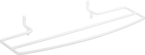 Handtuchhalter für Heizkörper 600 mm, weiß, Stahl, Comaxit, Universal