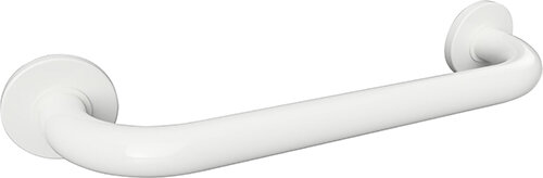 Wannengriff, 400 mm, mit Abdeckung, weiß, Stahl, Comaxit, Help