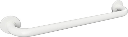 Wannengriff, 600 mm, mit Abdeckung, weiß, Stahl, Comaxit, Help