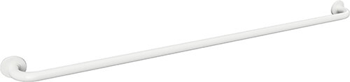 Wannengriff, 1500 mm, mit Abdeckung, weiß, Stahl, Comaxit, Help