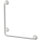 Grab bar, 680 mm, L-shape, left, with cover, white, Steel, Comaxit, Help