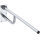 Stützklappgriff, 850 mm, ohne Abdeckung, Edelstahl, poliert, Silber, Help