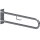 Stützgriff, 850 mm, U-Form, mit TP-Halter, ohne Abdeckung, poliert, Edelstahl