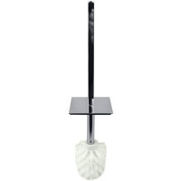 Spare toilet brush with cover for 118113092, (worm), White, Square