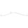 Grab bar, corner, folding, without cover, white, Steel, Painted