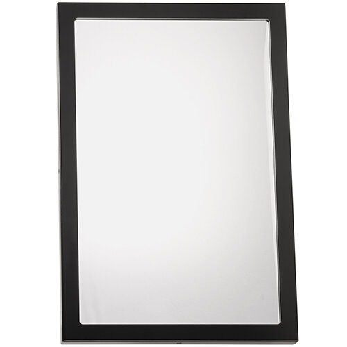 Kippspiegel, 400 x 600 mm, schwarz, Stahl, Lackiert, Help
