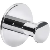 Single robe hook, self-adhesive, Zinc Alloy, Chrome,...