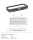 Shower shelf, black, Stainless Steel, Painted, Modern
